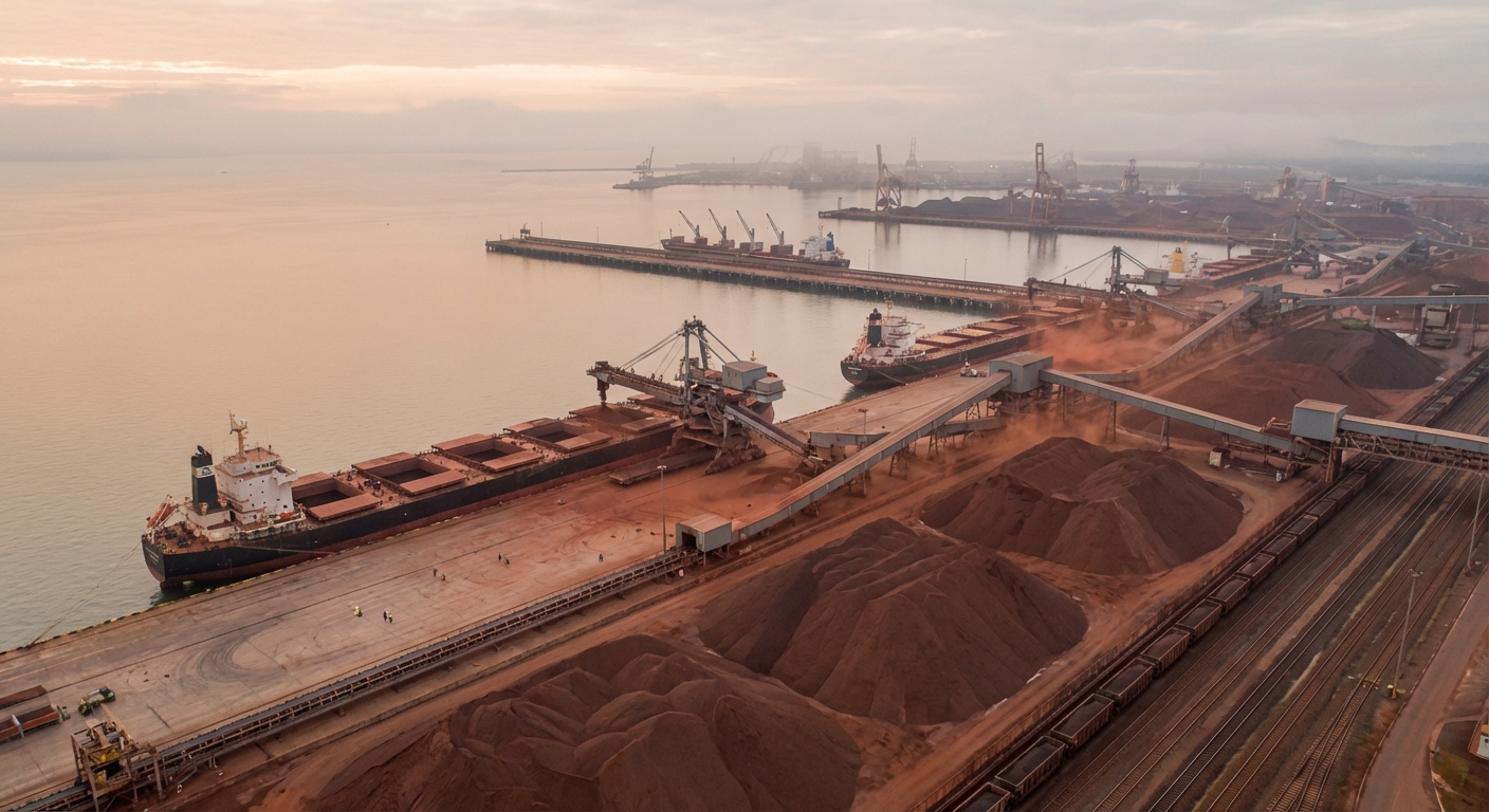 Minério de ferro avança com expectativa de reabastecimento na China