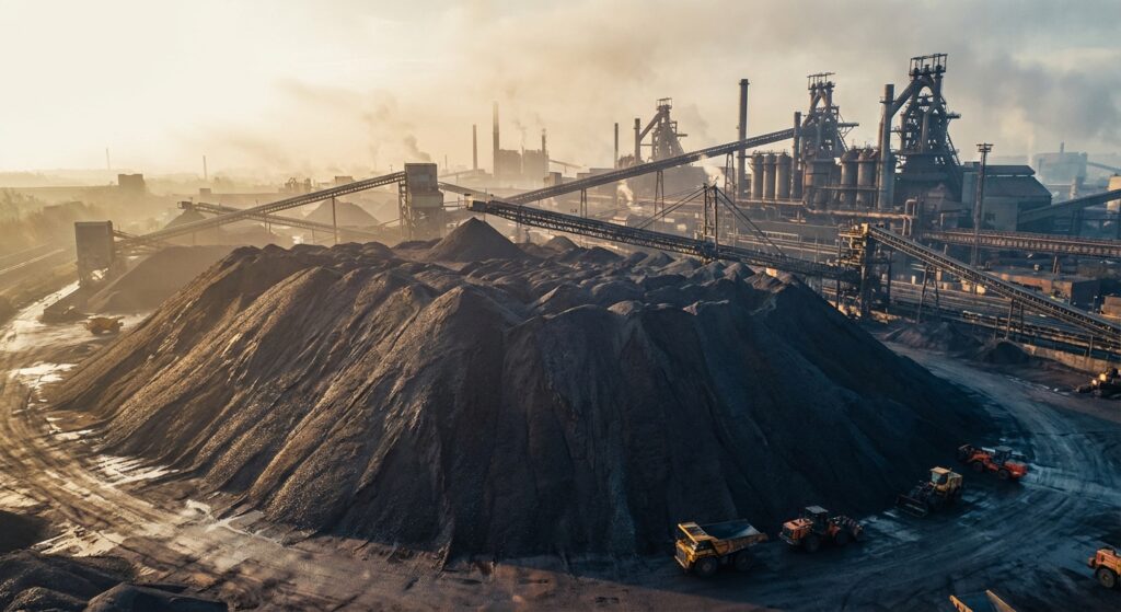 Excesso de capacidade no aço atinge 680 milhões de toneladas em 2025