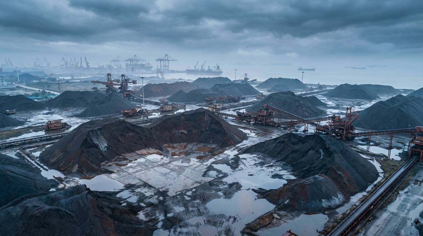 Minério de ferro recua na Ásia enquanto mercado mantém atividade comercial